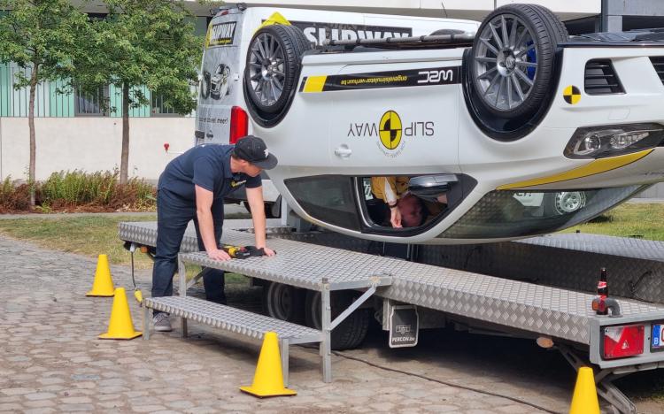 simulatie kantelwagen