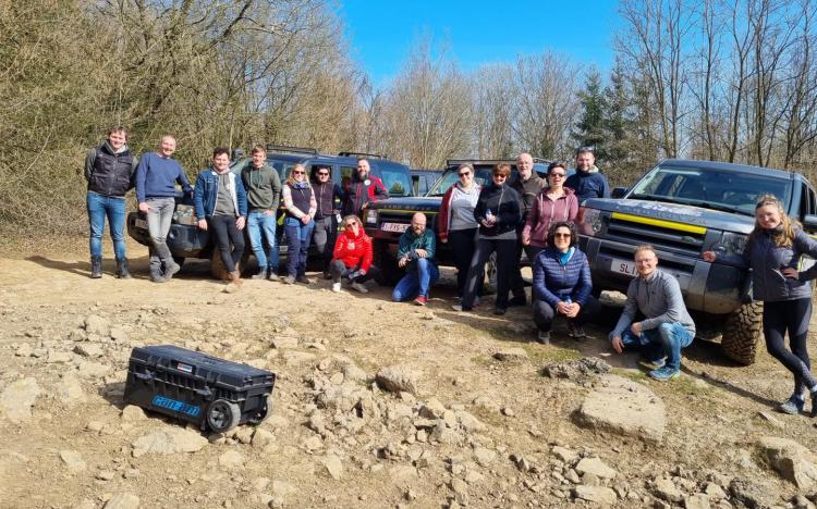 groepsuitje 4x4 ardennen